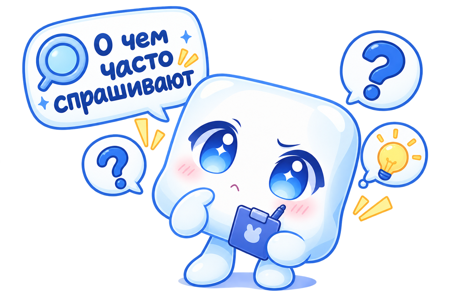 Кубик отвечает на частые вопросы